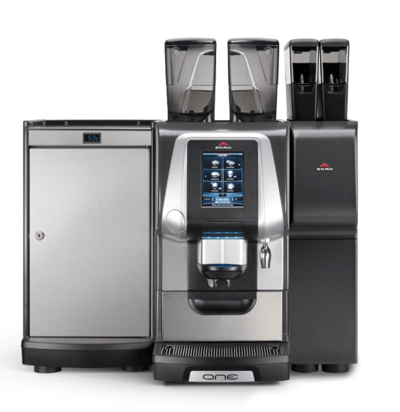 Egro One Automatic Espresso Machine with Refrigerator and Powder Module 